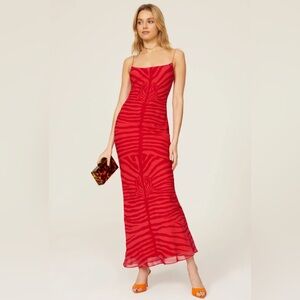 Ronny Robo zebra print dress, size M